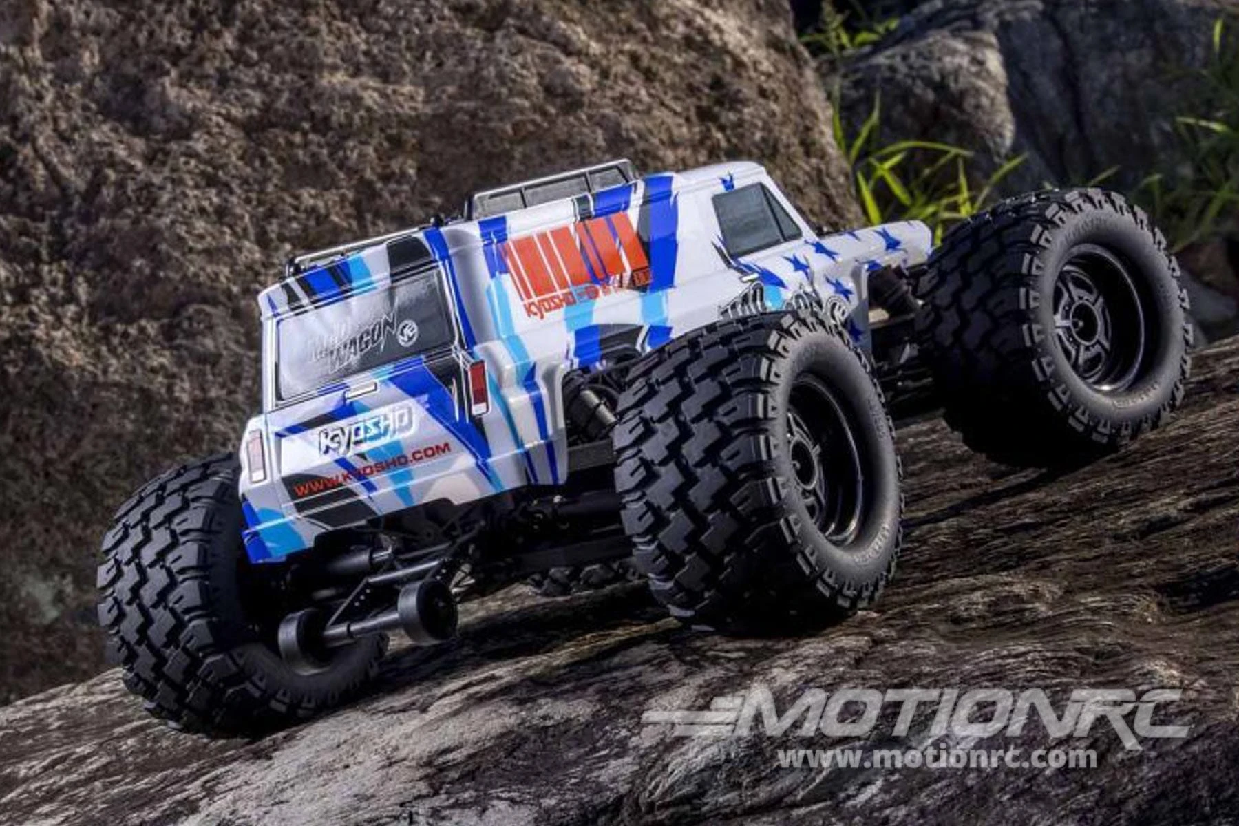 Kyosho Mad Wagon VE Blue KB10W 1/10 Scale 4WD Truck - RTR 5 Kyosho Mad Wagon VE Blue KB10W 1/10 Scale 4WD Truck - RTR - Image 3