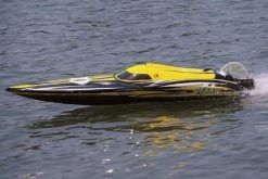 Bancroft Alpha Yellow Brushless 950mm (37.4") Extreme Deep V Racer - RTR