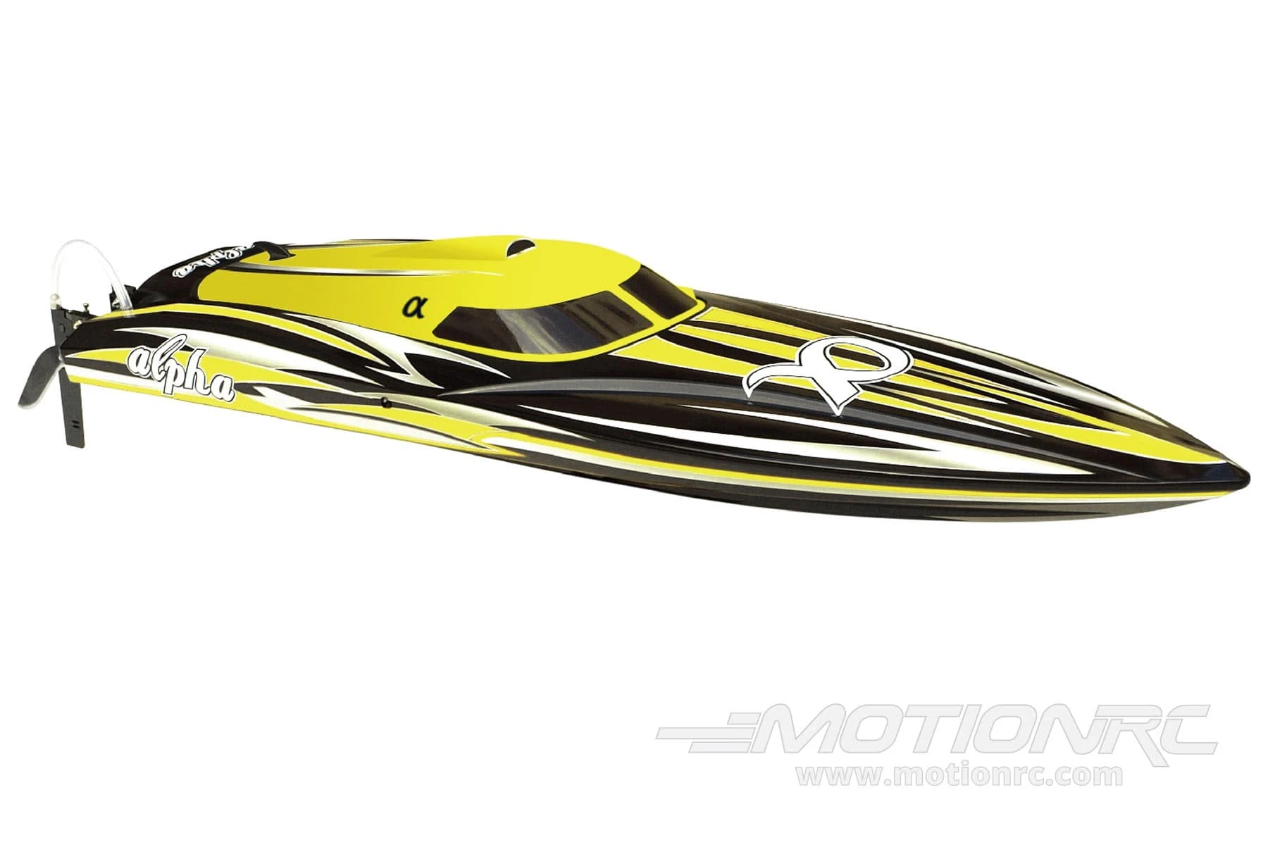 Bancroft Alpha Yellow Brushless 950mm (37.4") Extreme Deep V Racer - RTR 7 Bancroft Alpha Yellow Brushless 950mm (37.4") Extreme Deep V Racer - RTR - Image 5