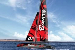 Bancroft Binary V2 400mm (15.7") Catamaran Sailboat - RTR