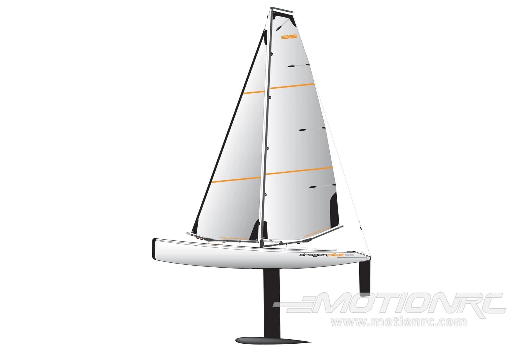 Bancroft Joysway DragonFlite 95 V2 950mm (37.4") Racing Sailboat - RTR 8 Bancroft Joysway DragonFlite 95 V2 950mm (37.4") Racing Sailboat - RTR - Image 6