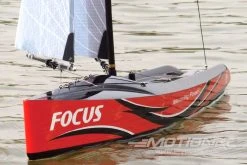Bancroft Focus II 995mm (39.2") Sailboat - RTR -Freewing Shop bancroft focus ii 995mm 39 2 sailboat rtr motion rc 29196832669881