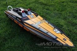 Bancroft Jetpower Orange 645mm (25") Sprintboat - RTR 14 Bancroft Jetpower Orange 645mm (25") Sprintboat - RTR -Freewing Shop bancroft jetpower racing boat rtr motion rc 14118247301233