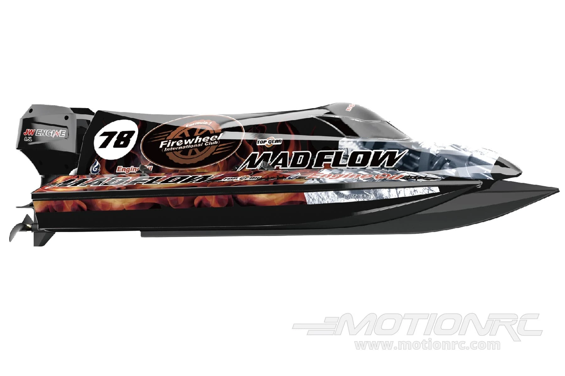 Bancroft Mad Flow V3 Brushless 589mm (23.2") F1 Tunnel Hull - RTR 7 Bancroft Mad Flow V3 Brushless 589mm (23.2") F1 Tunnel Hull - RTR - Image 5