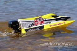 Bancroft Mad Shark V2 Brushed 368mm (14.5") F1 Tunnel Hull - RTR -Freewing Shop bancroft mad shark v2 brushed 368mm 14 5 f1 tunnel hull rtr motion rc 31028567408825