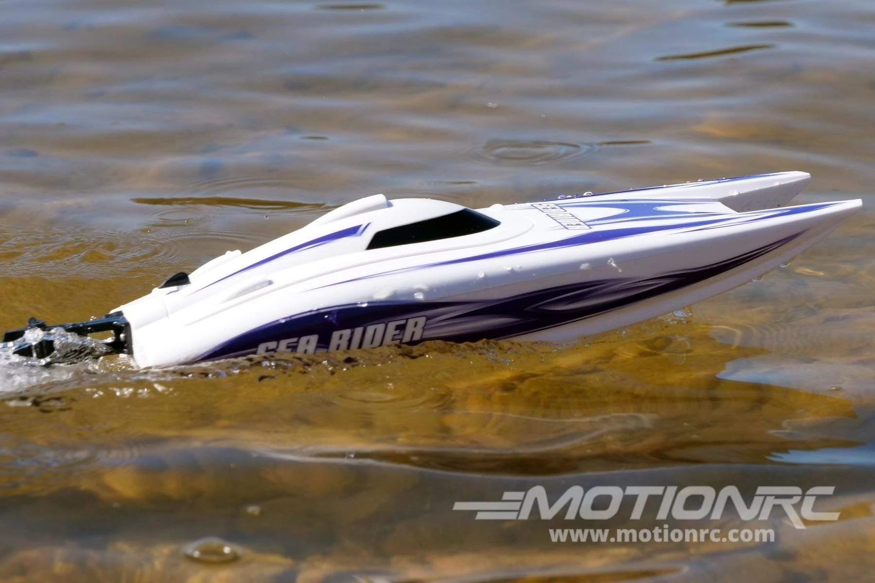 Bancroft Searider V4 Brushed 360mm (14.2") Offshore Catamaran Racer - RTR 4 Bancroft Searider V4 Brushed 360mm (14.2") Offshore Catamaran Racer - RTR - Image 2