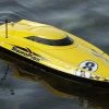 Bancroft Swordfish Deep V Yellow 675mm (26.5") Racing Boat - RTR -Freewing Shop bancroft swordfish deep v yellow 24 racing boat rtr motion rc 14123281645681
