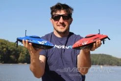 Bancroft Swordfish Mini Blue 430mm (17") Racing Boat - RTR -Freewing Shop bancroft swordfish mini blue 430mm 17 racing boat rtr motion rc 21545968795833