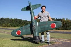 Black Horse A6M Zero 2385mm (93.8") Wingspan - ARF -Freewing Shop black horse a6m zero 2385mm 93 8 wingspan arf motion rc 29678145700025