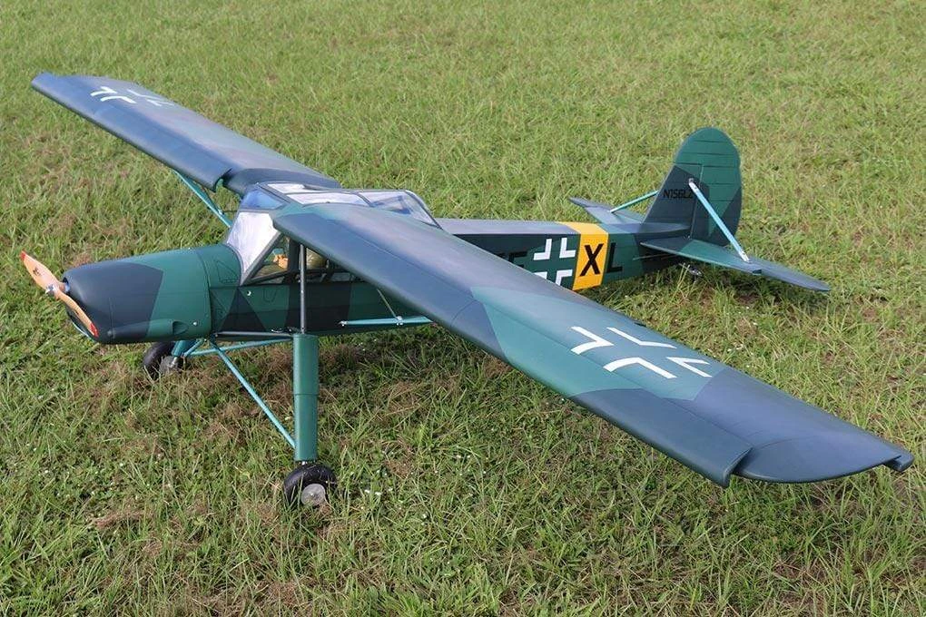 Black Horse Fieseler Fi156C Storch 2850mm (112.2") Wingspan - ARF 3 Black Horse Fieseler Fi156C Storch 2850mm (112.2") Wingspan - ARF