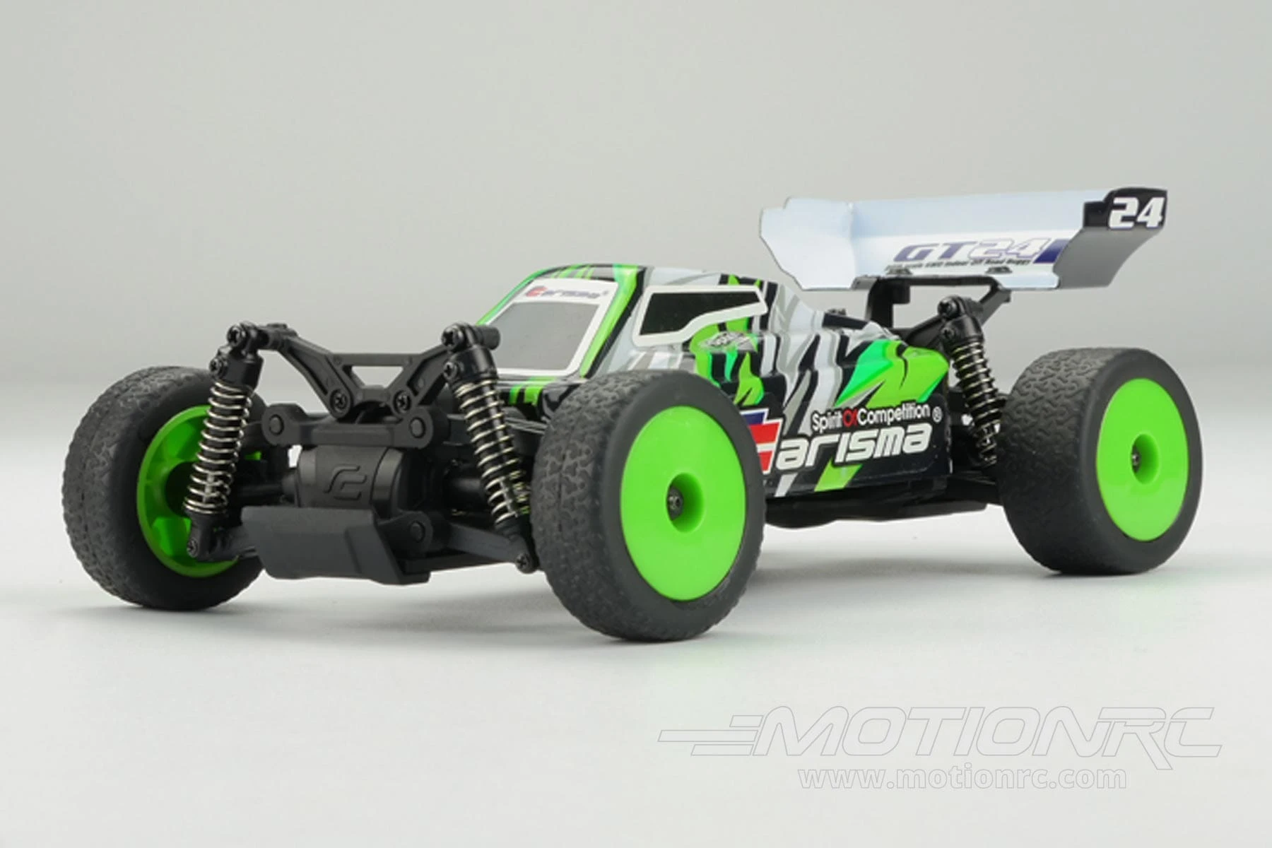 Carisma GT24B Racers Edition Green 1/24 Scale 4WD Brushless Buggy - RTR 4 Carisma GT24B Racers Edition Green 1/24 Scale 4WD Brushless Buggy - RTR - Image 2