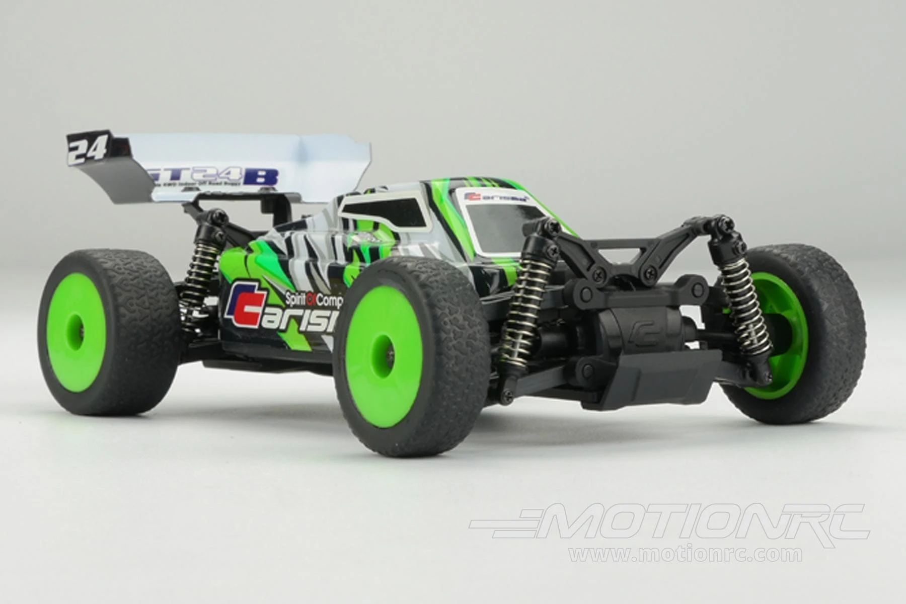 Carisma GT24B Racers Edition Green 1/24 Scale 4WD Brushless Buggy - RTR 7 Carisma GT24B Racers Edition Green 1/24 Scale 4WD Brushless Buggy - RTR - Image 5