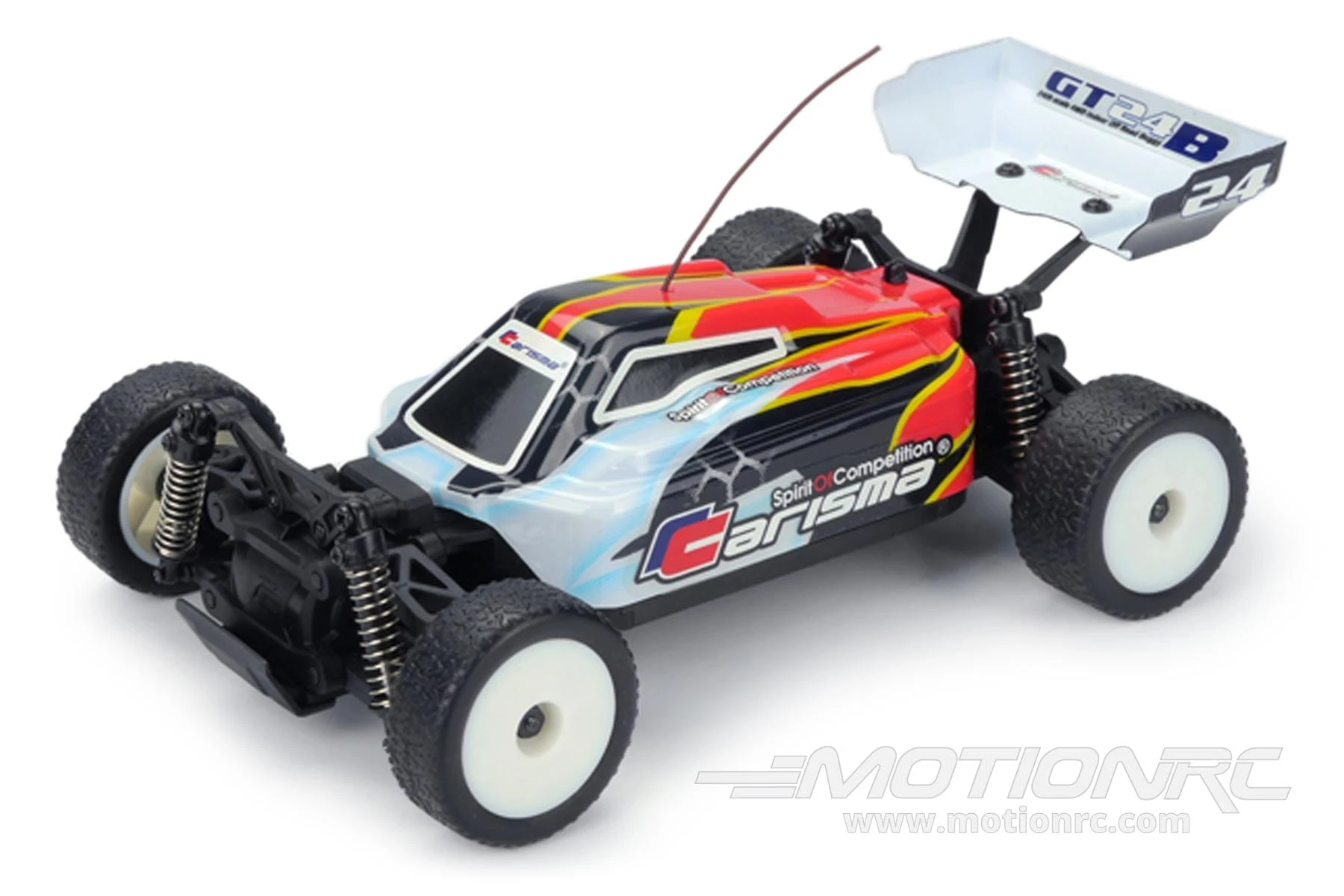 Carisma GT24B Racers Edition White 1/24 Scale 4WD Brushless Buggy - RTR 4 Carisma GT24B Racers Edition White 1/24 Scale 4WD Brushless Buggy - RTR - Image 2