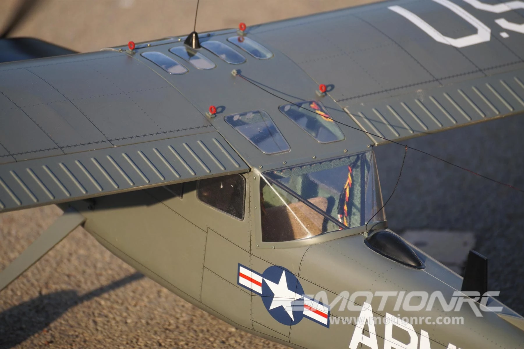 Nexa L-19 Bird Dog Olive 1720mm (67.8") Wingspan - ARF 7 Nexa L-19 Bird Dog Olive 1720mm (67.8") Wingspan - ARF - Image 5