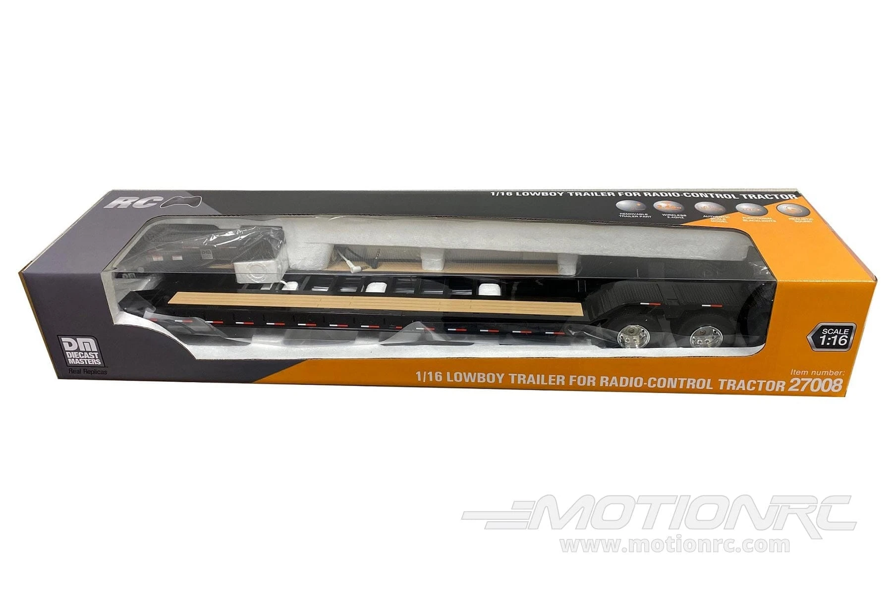 Diecast Masters 1/16 Scale XL 120 Low-Profile Hydraulic Detachable Gooseneck Trailer - RTR 6 Diecast Masters 1/16 Scale XL 120 Low-Profile Hydraulic Detachable Gooseneck Trailer - RTR - Image 4