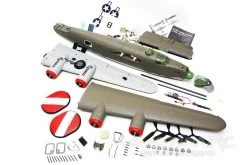 FlightLine B-24 Liberator Olive Drab 2000mm (78") Wingspan - PNP -Freewing Shop flightline b 24 liberator olive drab 2000mm 78 wingspan pnp motion rc 29831262568633