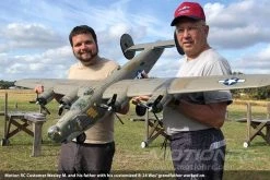 FlightLine B-24 Liberator Olive Drab 2000mm (78") Wingspan - PNP -Freewing Shop flightline b 24 liberator olive drab 2000mm 78 wingspan pnp motion rc 7205736513649
