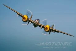 FlightLine P-38L Lightning "Allied Green" 1600mm (63") Wingspan - PNP -Freewing Shop flightline p 38l lightning allied green 1600mm 63 wingspan pnp motion rc 7206621151345