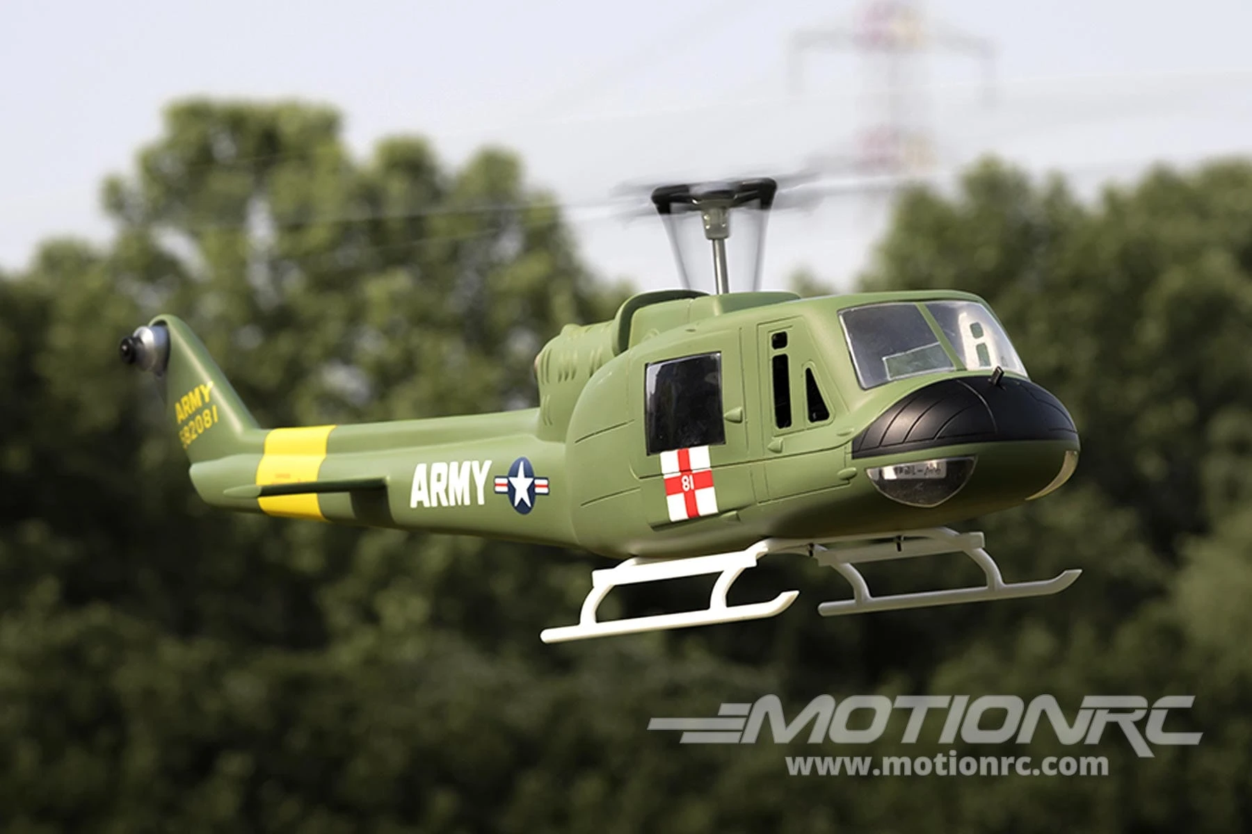 Fly Wing UH-1 Huey 450 Size GPS Stabilized Helicopter - RTF 8 Fly Wing UH-1 Huey 450 Size GPS Stabilized Helicopter - RTF - Image 6