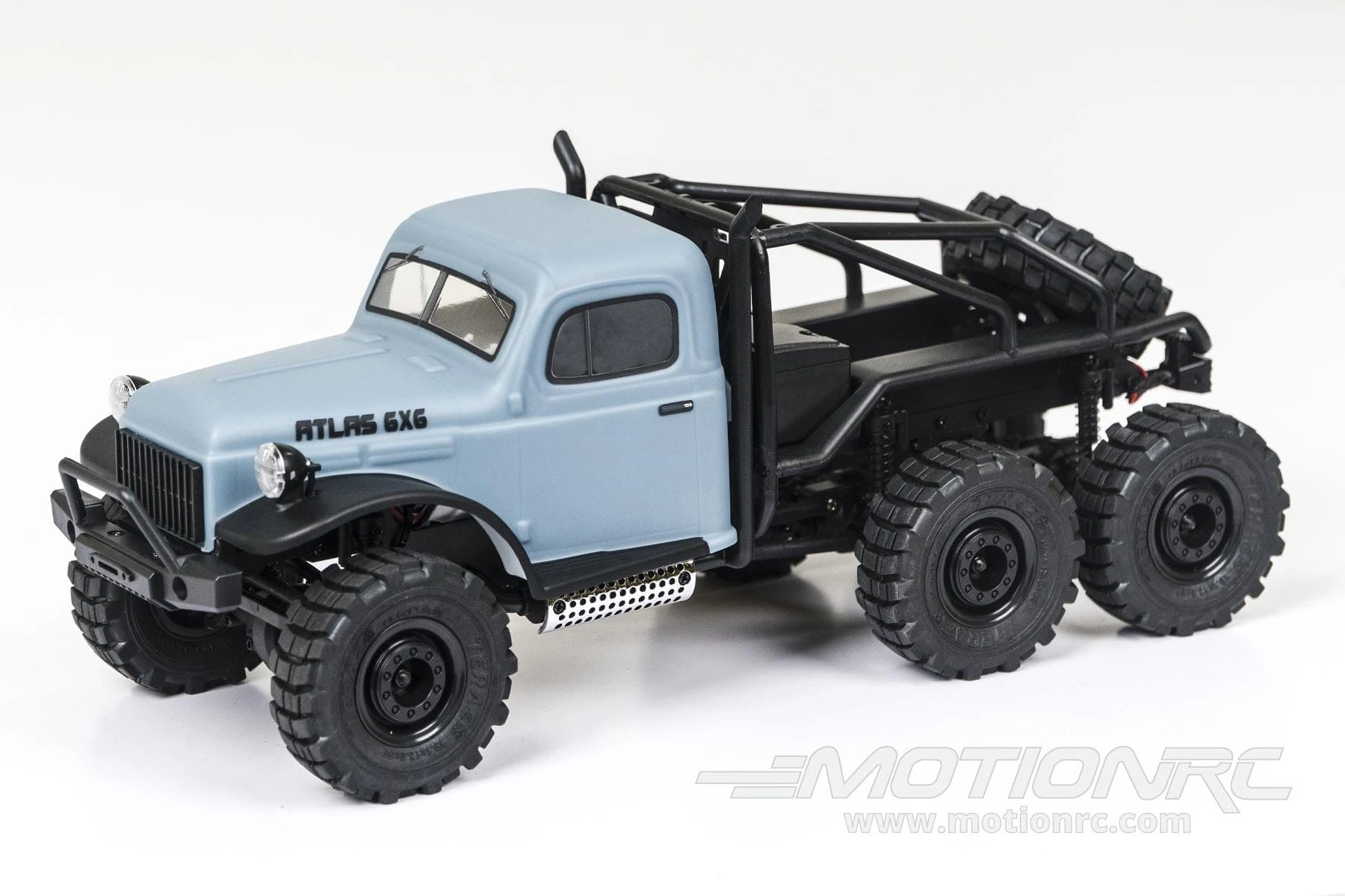 FMS Atlas 1/18 Scale Blue 6x6 Crawler - RTR 4 FMS Atlas 1/18 Scale Blue 6x6 Crawler - RTR - Image 2