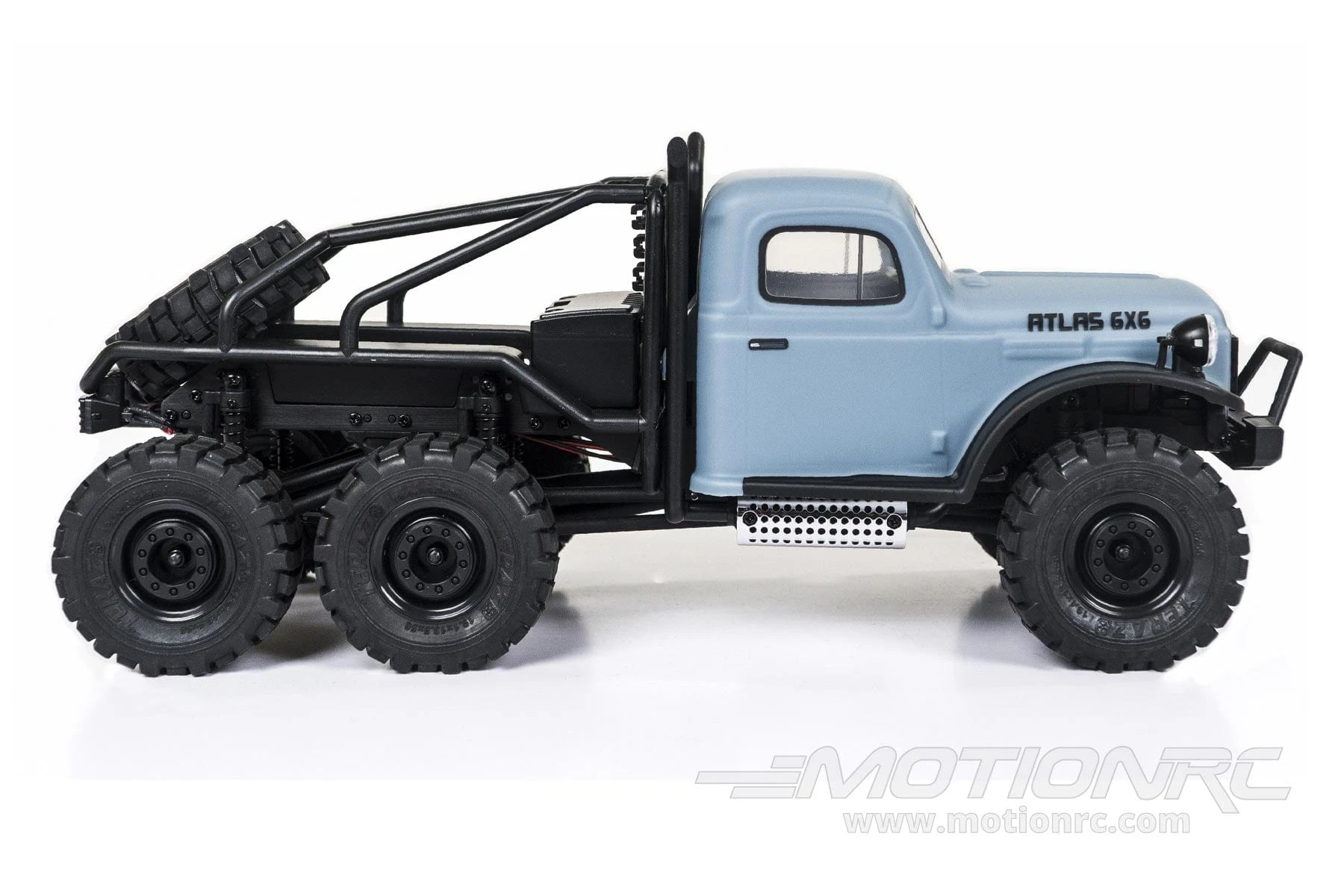 FMS Atlas 1/18 Scale Blue 6x6 Crawler - RTR 5 FMS Atlas 1/18 Scale Blue 6x6 Crawler - RTR - Image 3