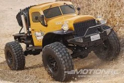 FMS Atlas 4x4 Yellow 1/10 Scale 4WD Crawler - RTR -Freewing Shop fms atlas 4x4 yellow 1 10 scale 4wd crawler rtr motion rc 34631873986745