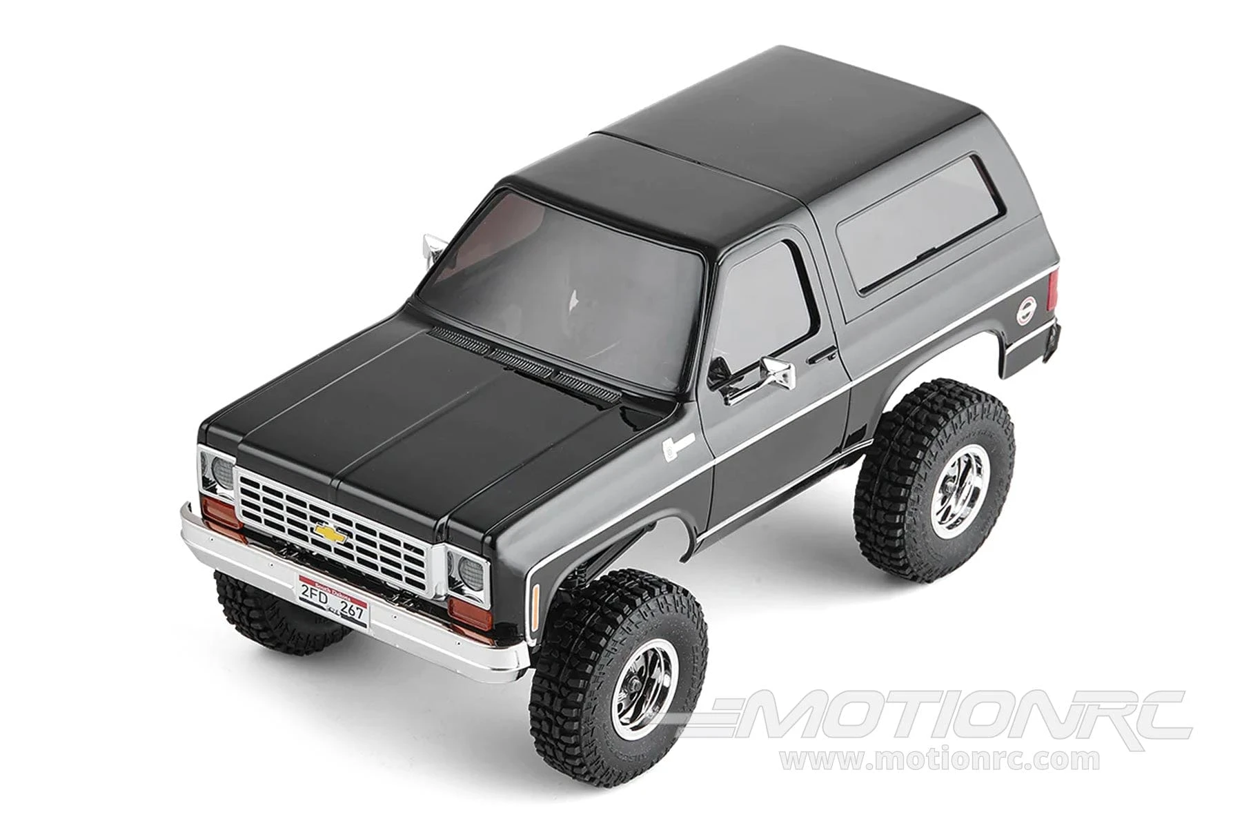 FMS FCX24 Chevy K5 Blazer Black 1/24 Scale 4WD Crawler - RTR 9 FMS FCX24 Chevy K5 Blazer Black 1/24 Scale 4WD Crawler - RTR - Image 7