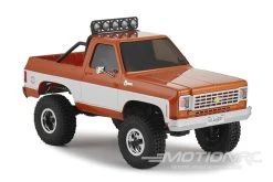 FMS FCX24 Chevy K5 Blazer Orange 1/24 Scale 4WD Crawler - RTR -Freewing Shop fms fcx24 chevy k5 blazer orange 1 24 scale 4wd crawler rtr motion rc 34592972112057