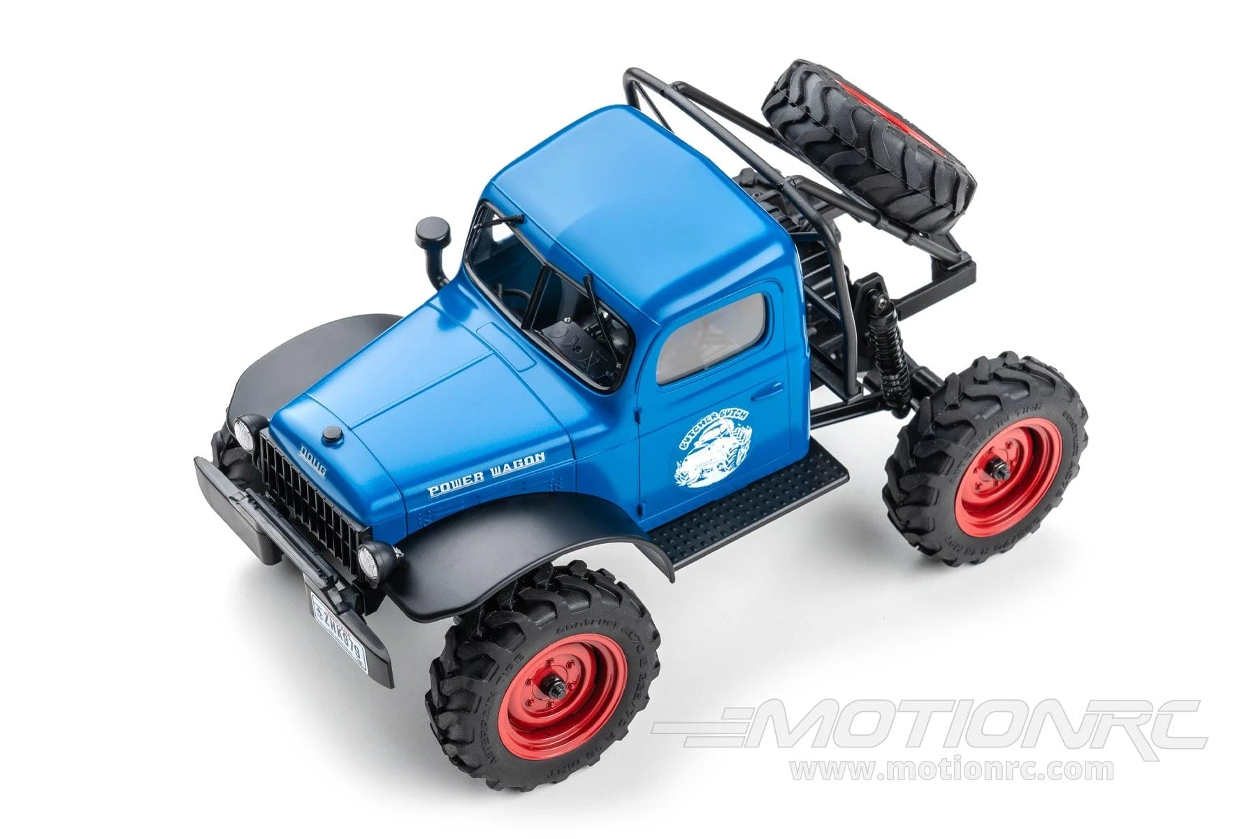 FMS FCX24 Power Wagon Blue 1/24 Scale 4WD Crawler - RTR 6 FMS FCX24 Power Wagon Blue 1/24 Scale 4WD Crawler - RTR - Image 4