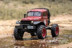 FMS FCX24 Power Wagon Red 1/24 Scale 4WD Crawler - RTR -Freewing Shop fms fcx24 power wagon red 1 24 scale 4wd crawler rtr motion rc 33402895007929