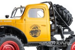 FMS FCX24 Power Wagon Yellow 1/24 Scale 4WD Crawler - RTR -Freewing Shop fms fcx24 power wagon yellow 1 24 scale 4wd crawler rtr motion rc 33402989641913