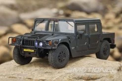 FMS Hummer H1 Black 1/12 Scale 4WD Truck - RTR -Freewing Shop fms hummer h1 black 1 12 scale 4wd truck rtr motion rc 34602444751033