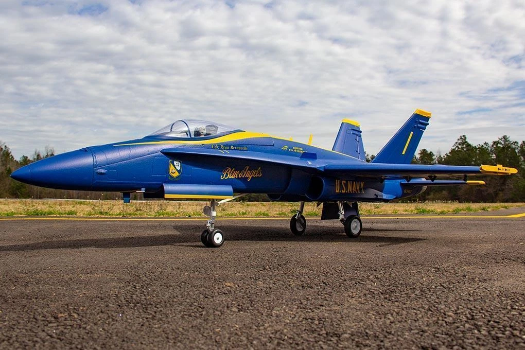 Freewing F/A-18C Hornet Blue Angels 90mm EDF Jet - ARF PLUS 3 Freewing F/A-18C Hornet Blue Angels 90mm EDF Jet - ARF PLUS