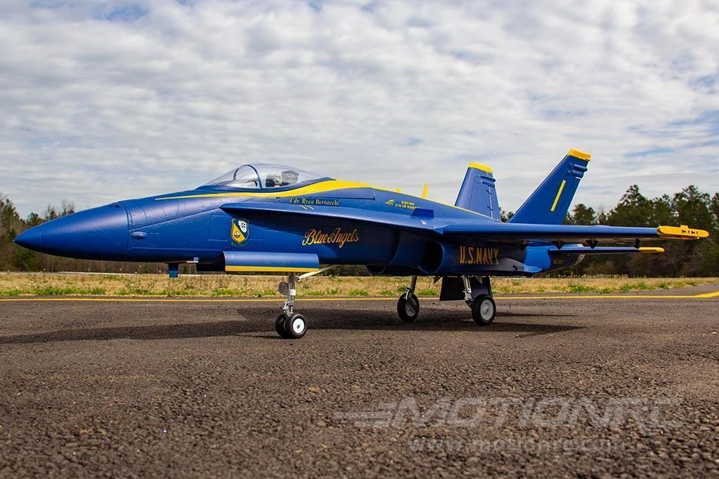 Freewing F/A-18C Hornet Blue Angels 90mm EDF Jet - ARF PLUS 4 Freewing F/A-18C Hornet Blue Angels 90mm EDF Jet - ARF PLUS - Image 2