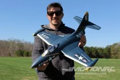 Freewing F9F Panther 4S Blue 64mm EDF Jet - PNP -Freewing Shop freewing f9f panther 4s blue 64mm edf jet pnp motion rc 34694583124153