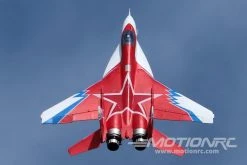 Freewing MiG-29 Fulcrum Red Star Twin 80mm EDF Jet With Thrust Vectoring - PNP -Freewing Shop freewing mig 29 fulcrum red star twin 80mm edf jet with thrust vectoring pnp motion rc 34116081189049