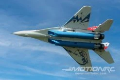 Freewing MiG-29 Fulcrum Red Star Twin 80mm EDF Jet With Thrust Vectoring - PNP -Freewing Shop freewing mig 29 fulcrum red star twin 80mm edf jet with thrust vectoring pnp motion rc 34116081287353