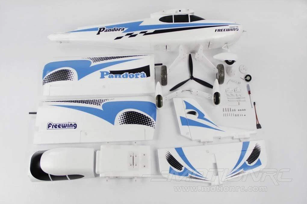 Freewing Pandora 4-in-1 Blue 1400mm (55") Wingspan - PNP 6 Freewing Pandora 4-in-1 Blue 1400mm (55") Wingspan - PNP - Image 4