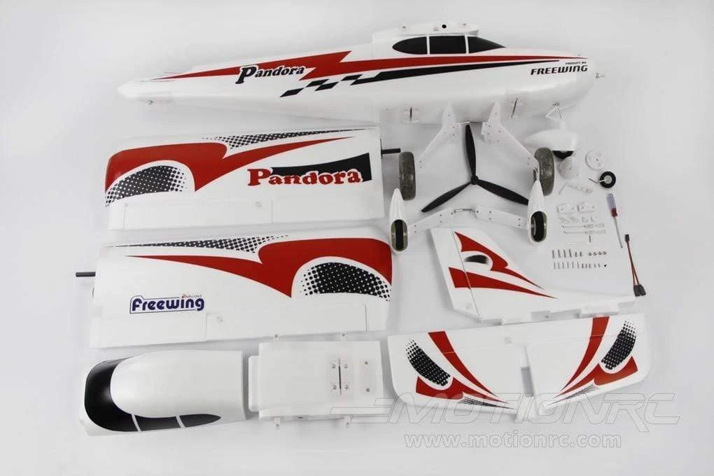 Freewing Pandora 4-in-1 Red 1400mm (55") Wingspan - PNP 11 Freewing Pandora 4-in-1 Red 1400mm (55") Wingspan - PNP - Image 9