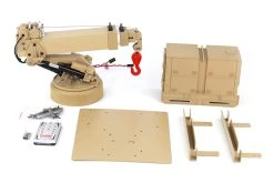 Heng Guan US Military Tan 1/12 Scale HEMTT Crane – RTR