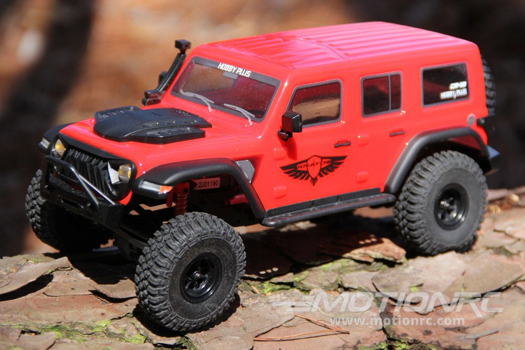 Hobby Plus CR18 Red Kratos 1/18 Scale 4WD Mini Crawler - RTR 4 Hobby Plus CR18 Red Kratos 1/18 Scale 4WD Mini Crawler - RTR - Image 2