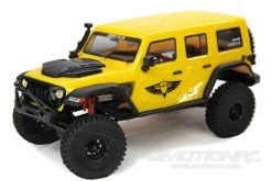 Hobby Plus CR18 Yellow Kratos 1/18 Scale 4WD Mini Crawler - RTR -Freewing Shop hobby plus cr18 yellow kratos 1 18 scale 4wd mini crawler rtr motion rc 34482033623225