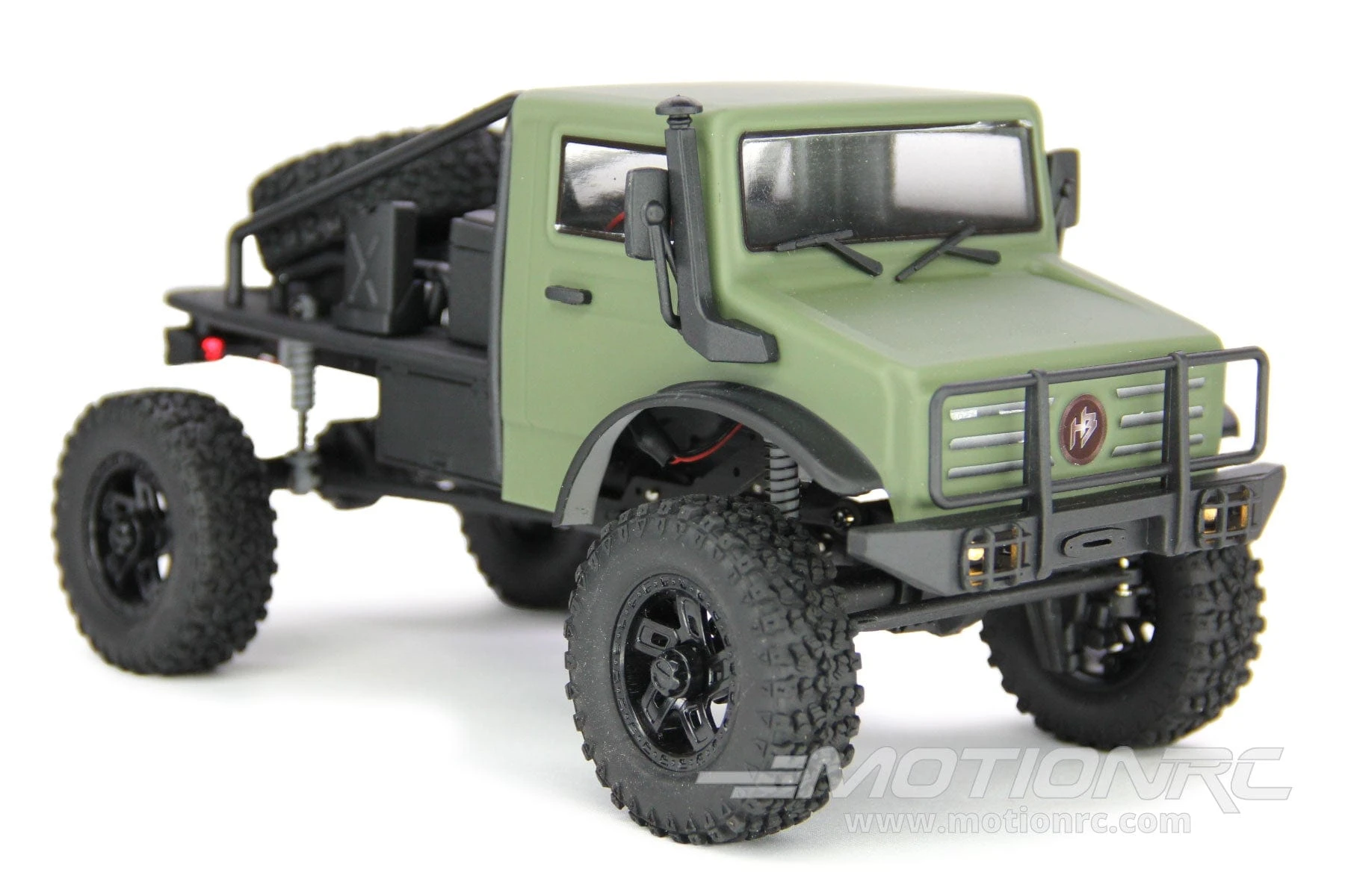 Hobby Plus CR18P Army Green Trail Hunter 1/18 Scale 4WD Mini Crawler - RTR 6 Hobby Plus CR18P Army Green Trail Hunter 1/18 Scale 4WD Mini Crawler - RTR - Image 4
