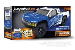 HPI Racing Jumpshot V2 Toyo Tires Edition 1/10 Scale 2WD Short Course Truck - RTR -Freewing Shop hpi racing jumpshot v2 toyo tires edition 1 10 scale 2wd short course truck rtr motion rc 32588165218489