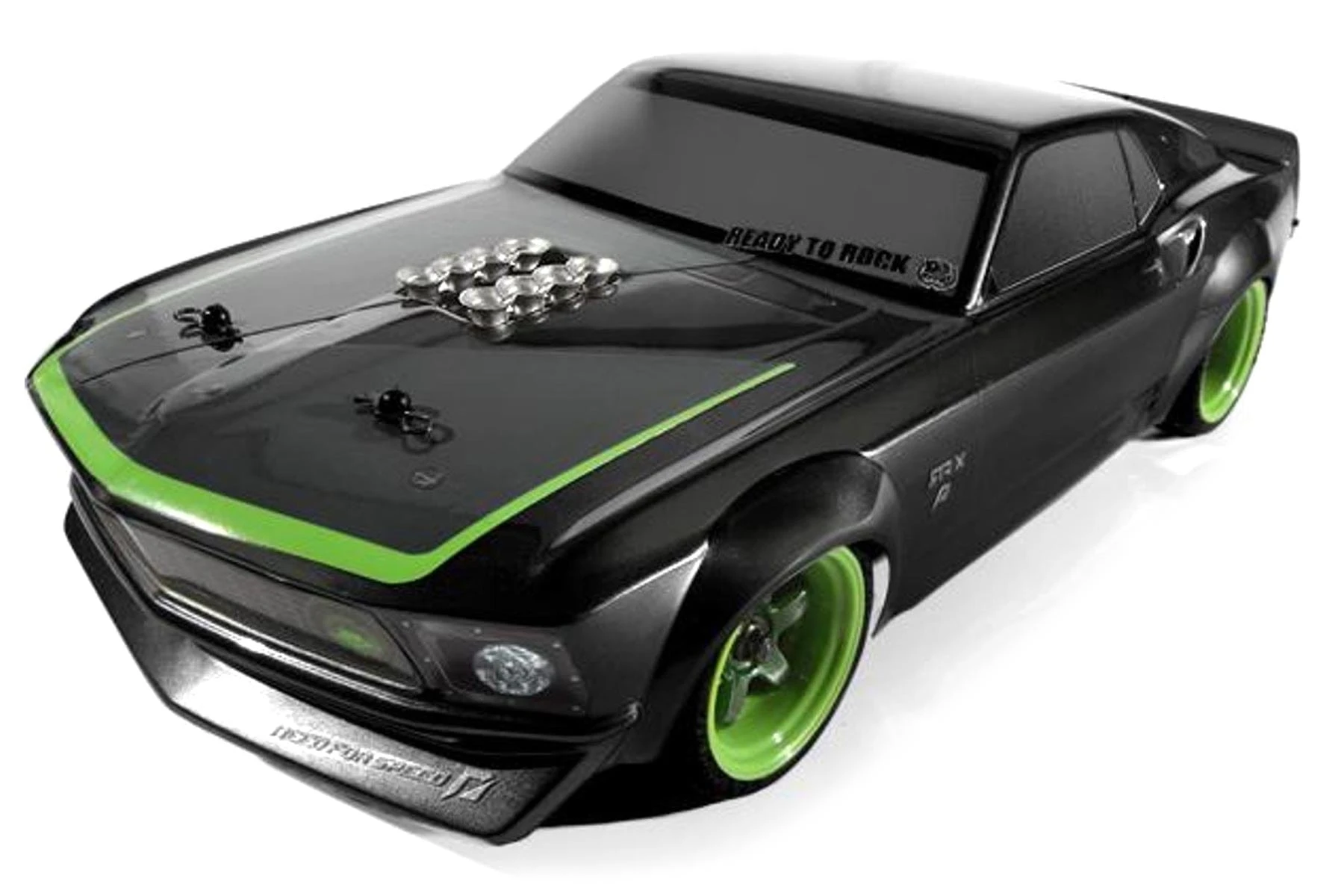 HPI Racing RS4 Sport 3 1969 Ford Mustang RTR-X 1/10 Scale 4WD Car - RTR 3 HPI Racing RS4 Sport 3 1969 Ford Mustang RTR-X 1/10 Scale 4WD Car - RTR