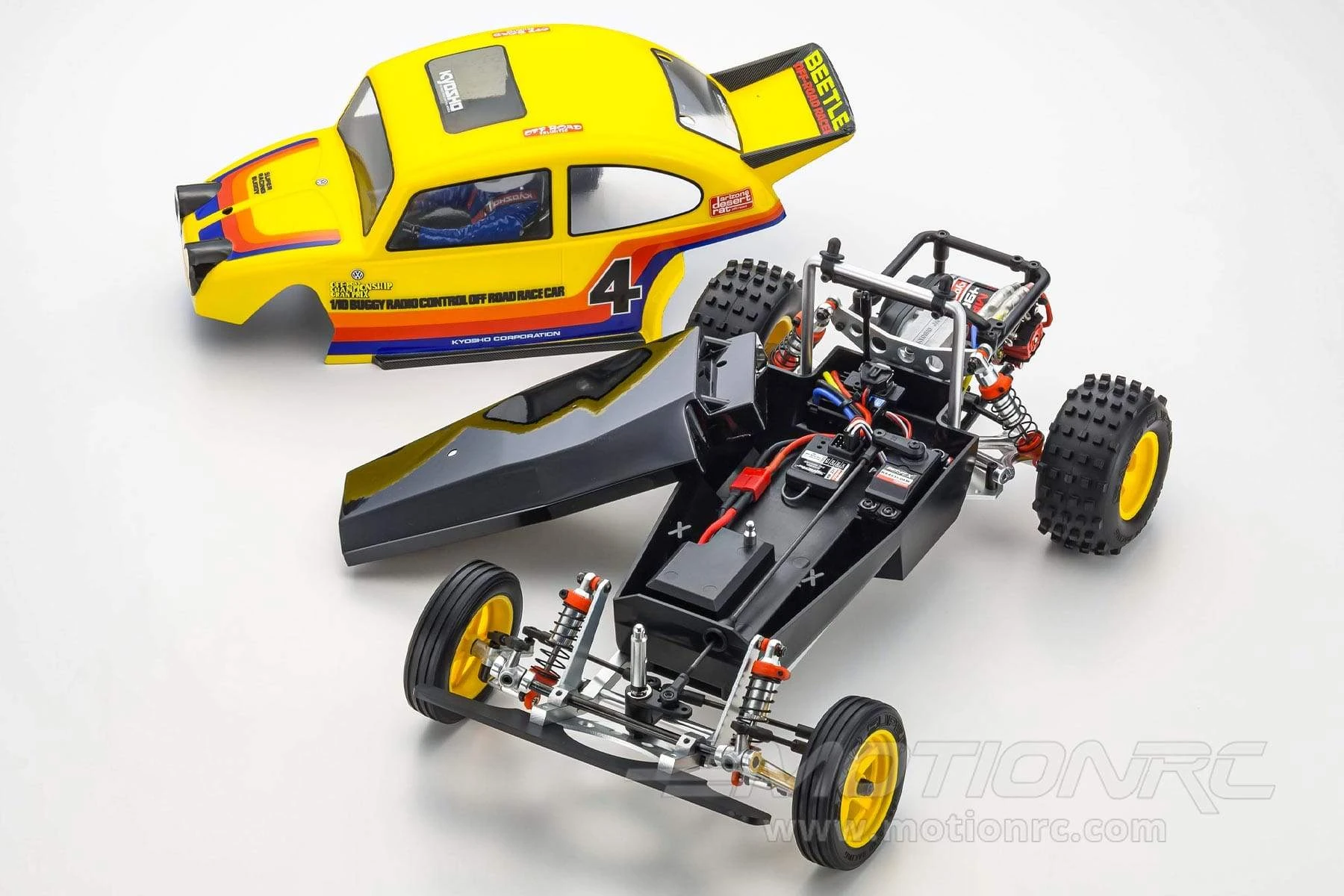 Kyosho Beetle 2014 Off-Road Racer 1/10 Scale 2WD Buggy - KIT 10 Kyosho Beetle 2014 Off-Road Racer 1/10 Scale 2WD Buggy - KIT - Image 8