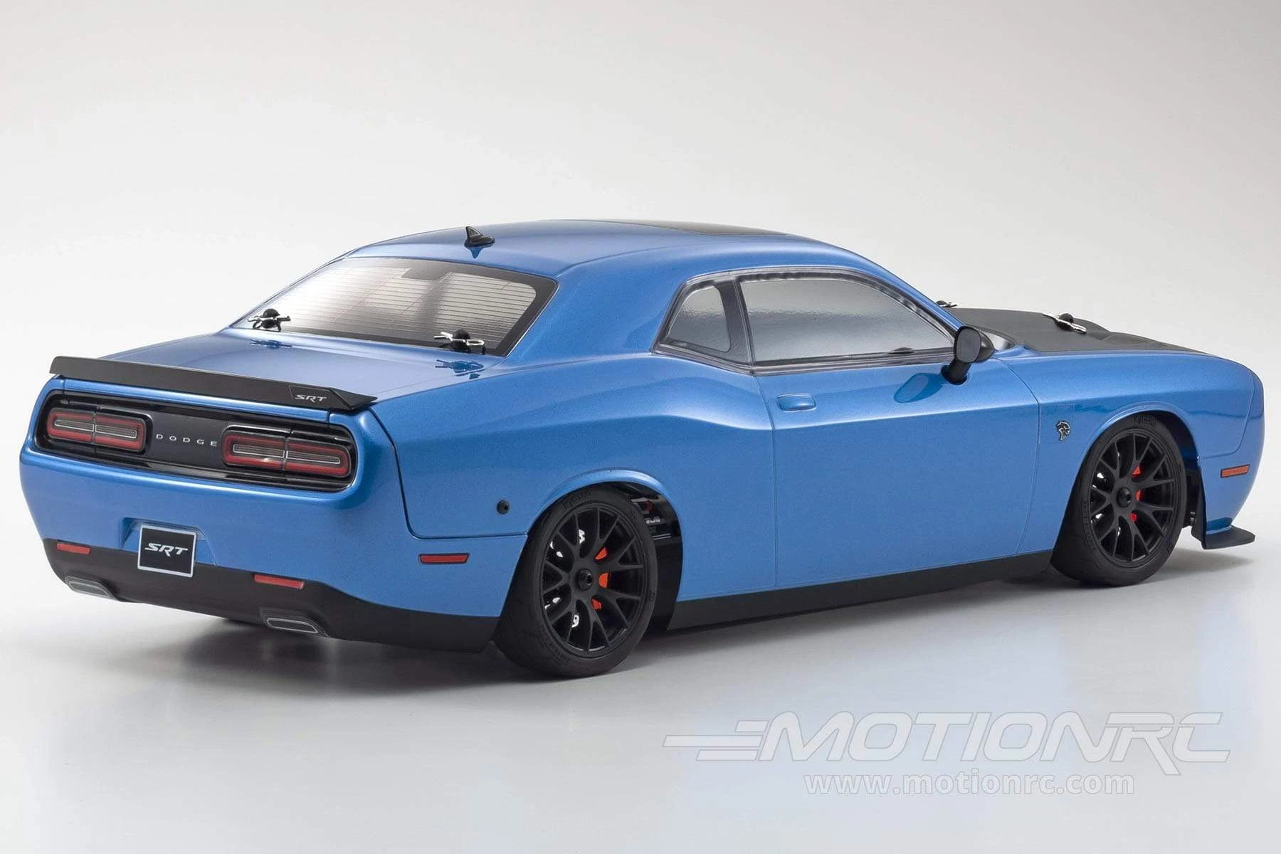 Kyosho Fazer Mk2 Blue Dodge Challenger SRT Hellcat 1/10 Scale 4WD Car - RTR 6 Kyosho Fazer Mk2 Blue Dodge Challenger SRT Hellcat 1/10 Scale 4WD Car - RTR - Image 4