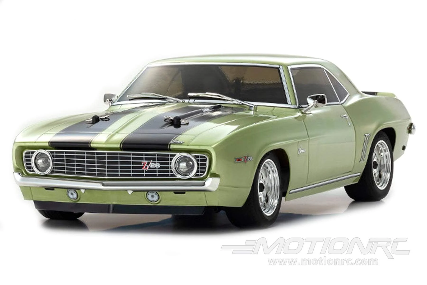 Kyosho Fazer Mk2 Frost Green 1969 Camaro Z/28 1/10 Scale 4WD Car - RTR 6 Kyosho Fazer Mk2 Frost Green 1969 Camaro Z/28 1/10 Scale 4WD Car - RTR - Image 4