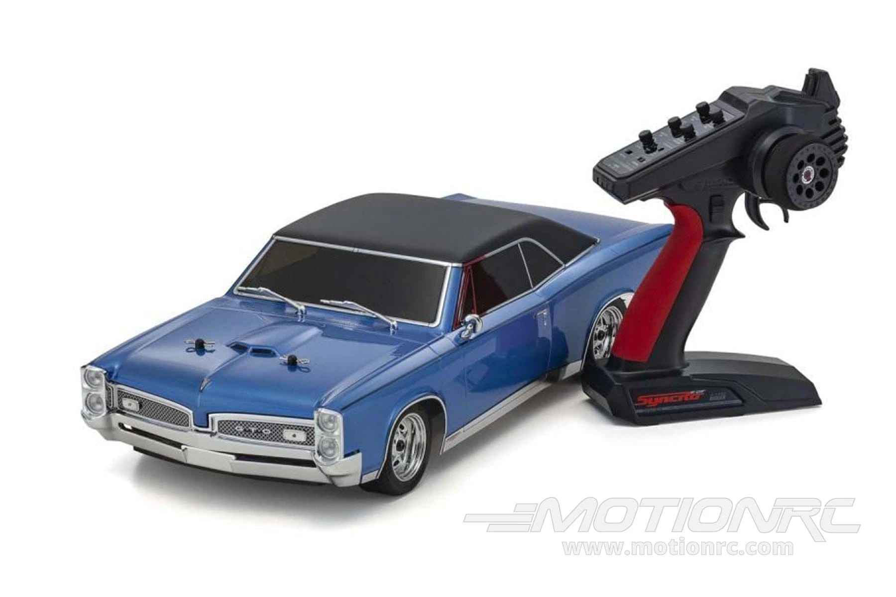 Kyosho Fazer Mk2 FZ02L 1967 Pontiac GTO Tyrol Blue 1/10 Scale 4WD Car - RTR 10 Kyosho Fazer Mk2 FZ02L 1967 Pontiac GTO Tyrol Blue 1/10 Scale 4WD Car - RTR - Image 8