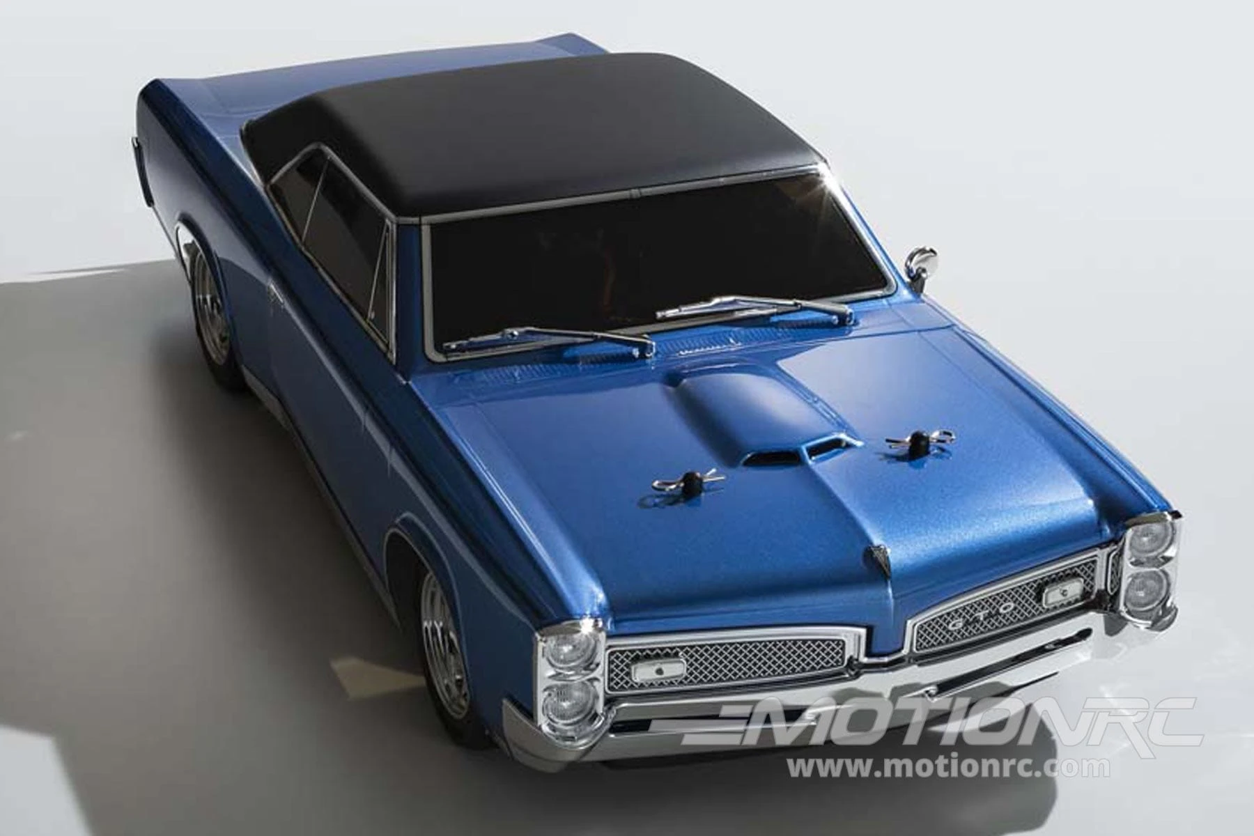 Kyosho Fazer Mk2 FZ02L 1967 Pontiac GTO Tyrol Blue 1/10 Scale 4WD Car - RTR 6 Kyosho Fazer Mk2 FZ02L 1967 Pontiac GTO Tyrol Blue 1/10 Scale 4WD Car - RTR - Image 4